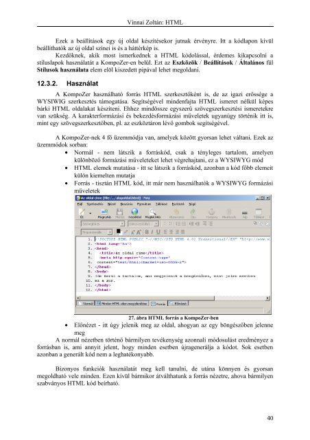 WebszerkesztÃ©s Ã©s HTML programozÃ¡s - inter-studium.hu