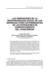 las dimensiones de la responsabilidad social de las empresas como ...