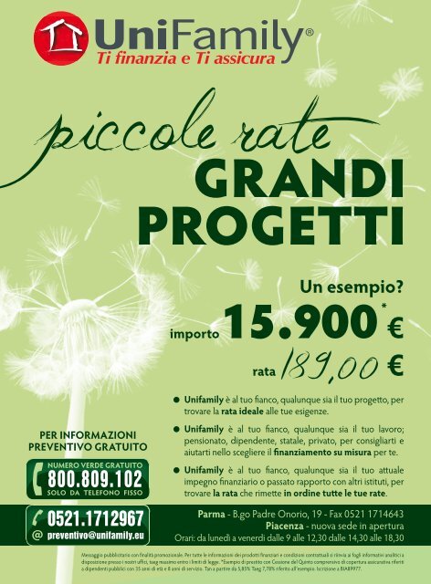 SETTEMBRE OTTOBRE 2011 N.8 - Case Piacentine