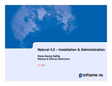 Natural 4.2 - Installation and Administration, by Hans-Georg Saftig ...