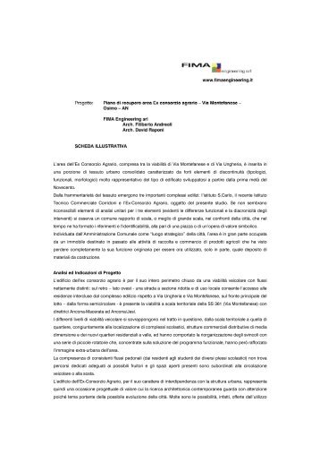 Scheda Illustrativa (file pdf) - Comune di Osimo