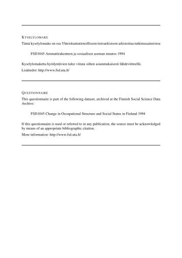 Questionnaire (PDF, in English)