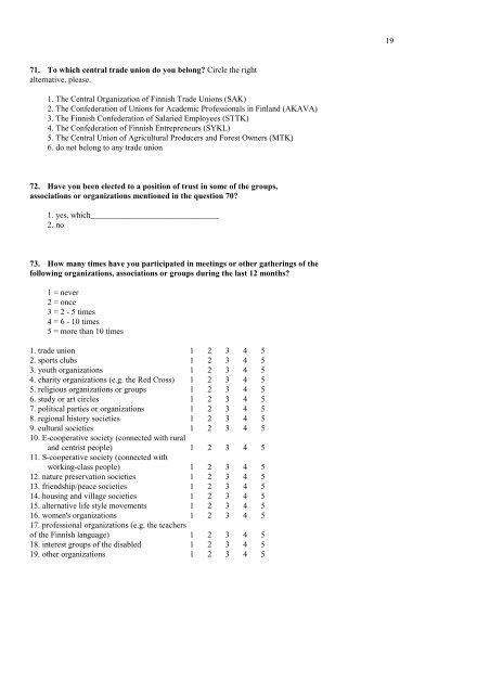 Questionnaire (PDF, in English)