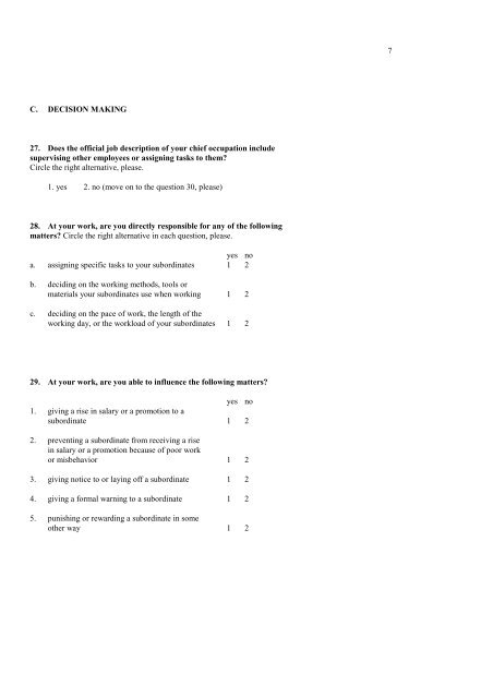 Questionnaire (PDF, in English)