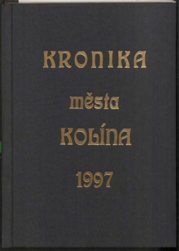 Kronika 1997 Barevné provedení (14,8 MB) - Kolín