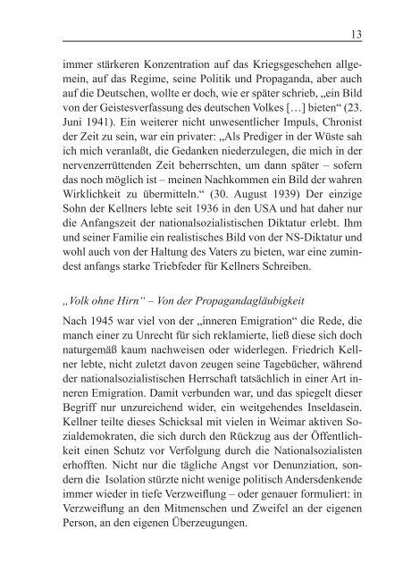 Chronist der Verblendung - Friedrich Kellners Tagebücher 1938/39 ...