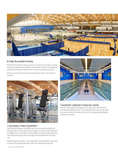 richmond olympic oval corporation