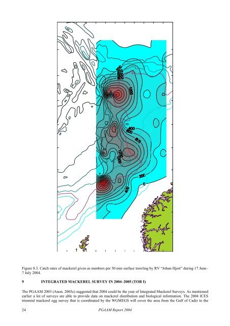 Aerial and Acoustic Surveys for Mackerel - BioSonics, Inc