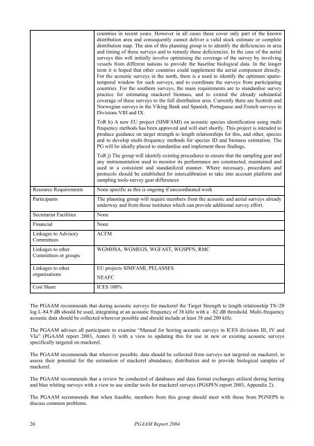 Aerial and Acoustic Surveys for Mackerel - BioSonics, Inc