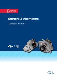 Starters & Alternators - Denso-am.eu