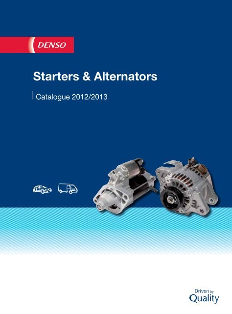 Starters & Alternators - Denso-am.eu