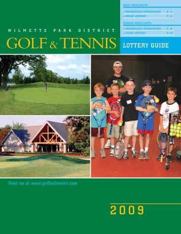 GOLF&TENNIS - Wilmette Park District