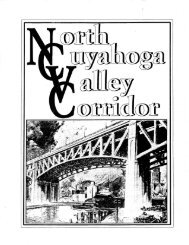 North Cuyahoga Valley Corridor - Cuyahoga County Planning ...