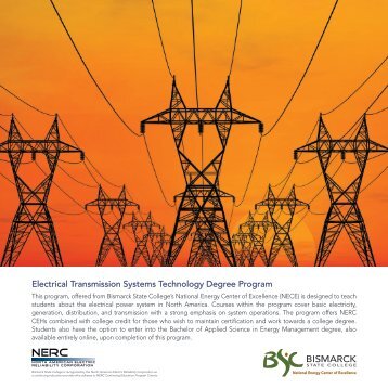 Electrical Transmission Systems Technology Degree Program