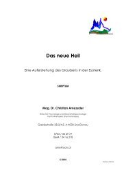 Das neue Heil - Mag. Dr. Christian Arnezeder