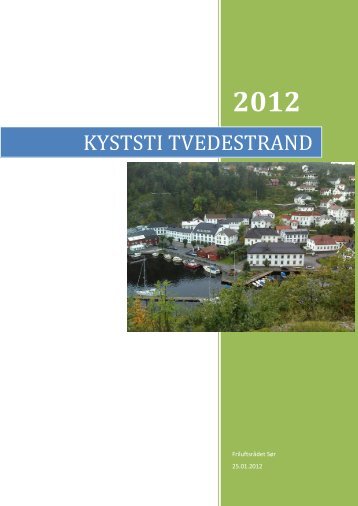 KYSTSTI TVEDESTRAND - FriluftsrÃ¥det SÃ¸r