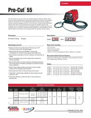 Plasma Cutting Systems: Pro-Cut 55 - semirca, ca