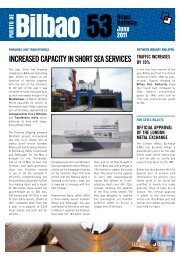 INCREASED CAPACITY IN SHORT SEA SERVICES - Uniport Bilbao