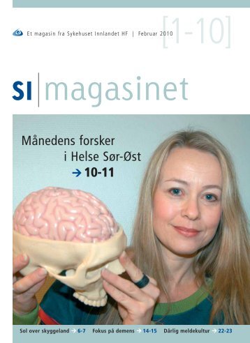 SI Magasinet nr 1-2010 - Sykehuset Innlandet HF
