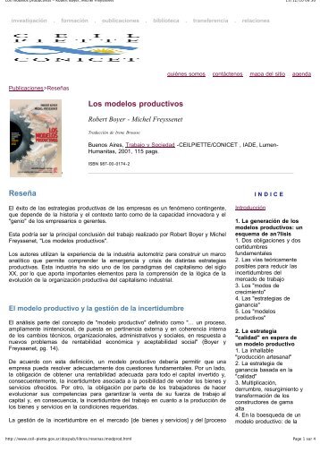 Los modelos productivos - Robert Boyer, Michel Freyssenet.pdf
