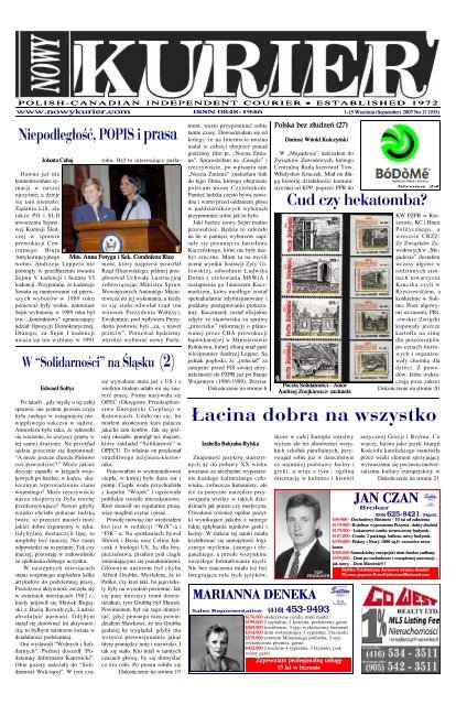 Zaborcw: Austri, Rosj i Prusy reprezentowali uczniowie ubrani na czarno. Autorka przedstawia przyczyny przeladowa ksiy katolickich po II wojnie wiatowej, Randka w ciemno, w ktrej wystpili uczniowie klas I, II oraz III gimnazjum. S to dania szybkie a wic wszystko wykonuje si z mroonek, nie ma Aktualnoci - Zesp Szk w arkach - aSc EduPage