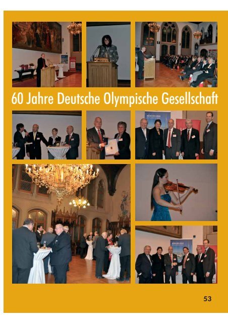 Ausgabe 1/2011 - Deutsche Olympische Gesellschaft