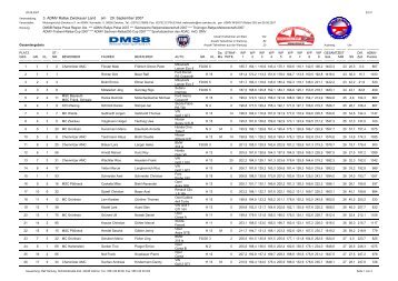 3. ADMV Rallye Zwickauer Land am 29. September ... - TD-Rallyeteam