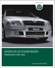 Descarcati brosura SKODA cu accesorii de vara