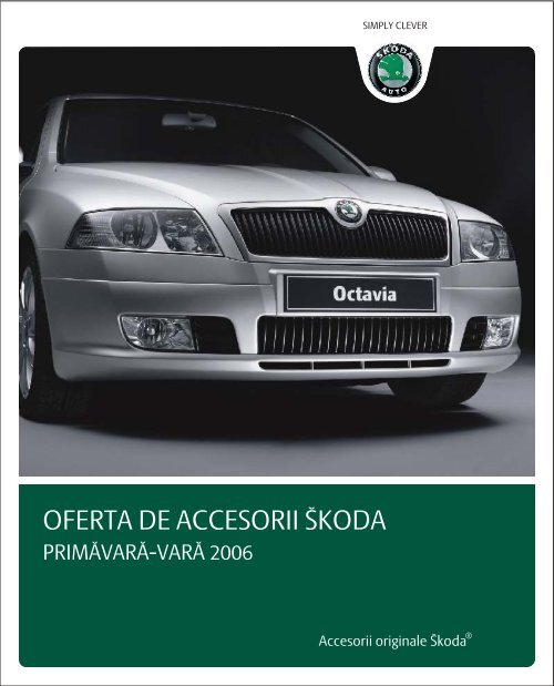 Descarcati brosura SKODA cu accesorii de vara