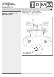 Fiat Punto telaio ZFA 188 - ALGO : Alzacristalli Elettrici - Power ...