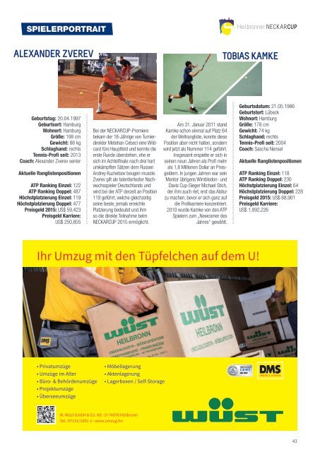 Neckarcup-Magazin 2015