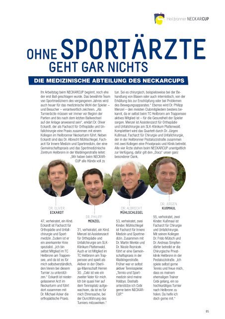 Neckarcup-Magazin 2015