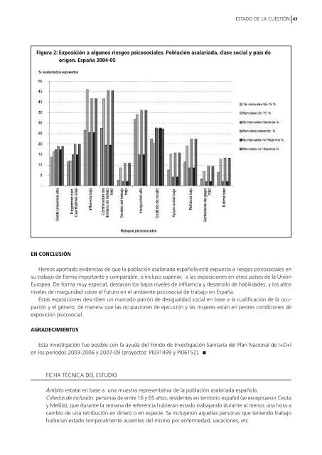 el ambiente psicosocial de trabajo y la salud - CCOO de Catalunya