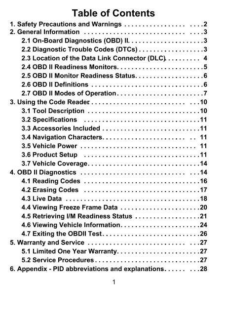 Autel MS310 Manual - Beat The Garage