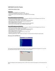 KWP2000 PLUS Operation Manual: - PDF Archive