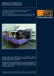 Download PDF - Prima Industrie SpA