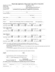 2014 Membership Form (PDF) - Hamilton Car Club