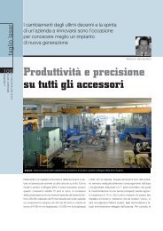 Produttività e precisione su tutti gli accessori - Prima Industrie SpA