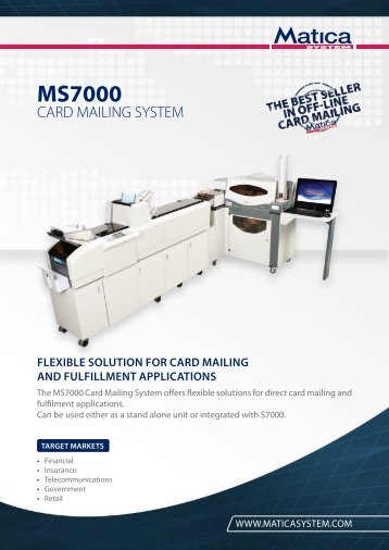 MS7000 - Matica System