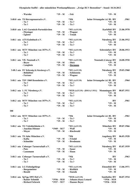 m - Bayerischer Leichtathletik-Verband e.v.