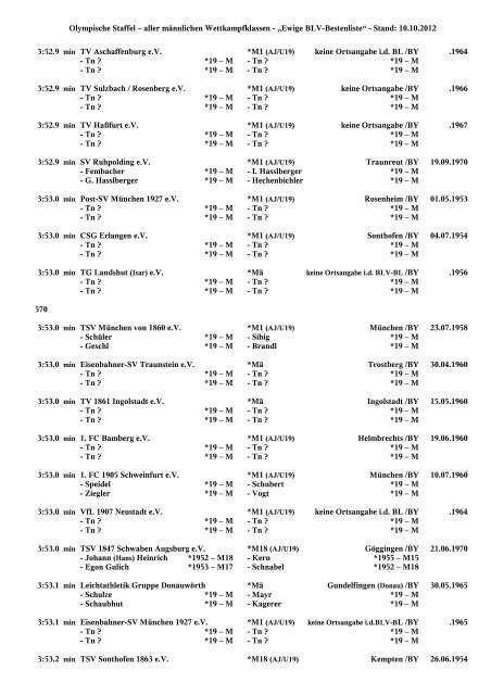 m - Bayerischer Leichtathletik-Verband e.v.