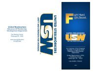 2011 Education Brochure - United Steelworkers