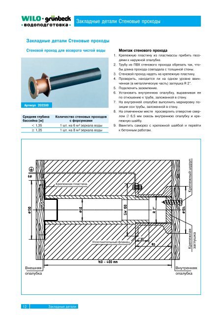 Ð ÐµÐºÐ¾Ð¼ÐµÐ½Ð´Ð°ÑÐ¸Ð¸ GRUNBECK Ð¿Ð¾ Ð¿ÑÐ¾ÐµÐºÑÐ¸ÑÐ¾Ð²Ð°Ð½Ð¸Ñ Ð±Ð°ÑÑÐµÐ½Ð¾Ð² 2002 Ð ÑÑ