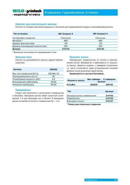 Ð ÐµÐºÐ¾Ð¼ÐµÐ½Ð´Ð°ÑÐ¸Ð¸ GRUNBECK Ð¿Ð¾ Ð¿ÑÐ¾ÐµÐºÑÐ¸ÑÐ¾Ð²Ð°Ð½Ð¸Ñ Ð±Ð°ÑÑÐµÐ½Ð¾Ð² 2002 Ð ÑÑ