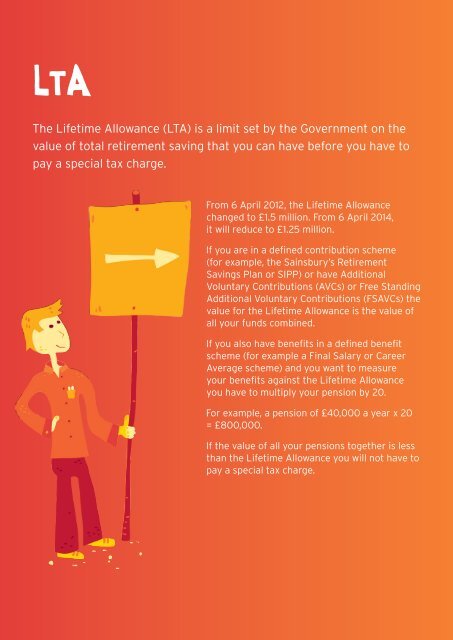 The Lifetime Allowance - Sainsburys Pensions