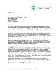 Letter to Minister Tony Clement re Census Form.pdf - Community ...