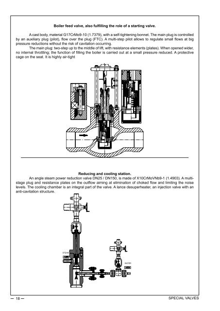 Product catalogue: Automatic control and heat ... - Polna S.A.