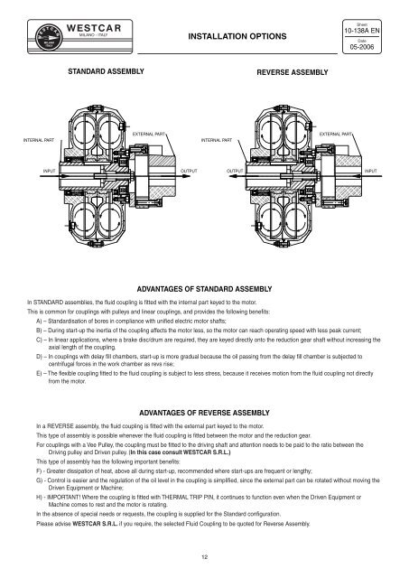 FLUID COUPLINGS