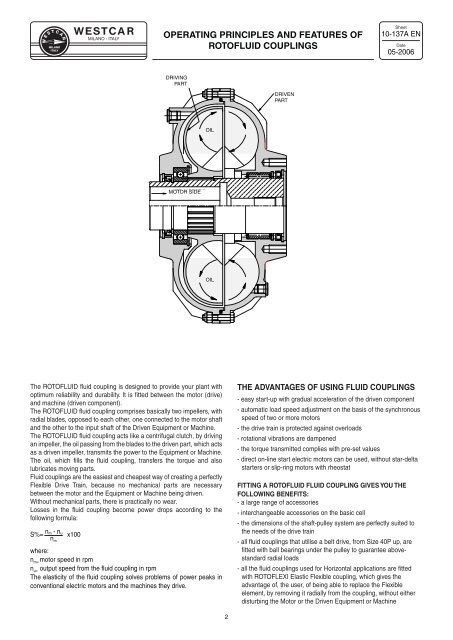 FLUID COUPLINGS