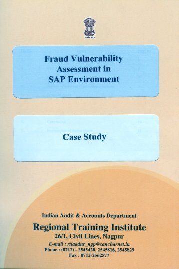 Fraud Vulnerability in SAP Environment